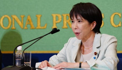 民调显示:自民党总裁选举高市早苗支持率领先