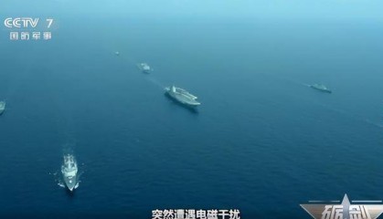 台海爆发电子战，055大获全胜，外界意识到：解放军王牌不止一张