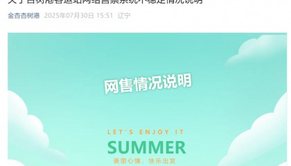 大连一客运站连发20条情况说明反映辽宁水运售票系统卡顿，相关方回应