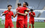 东亚杯-黄政宇首球 国足两中门框1-0中国香港获季军