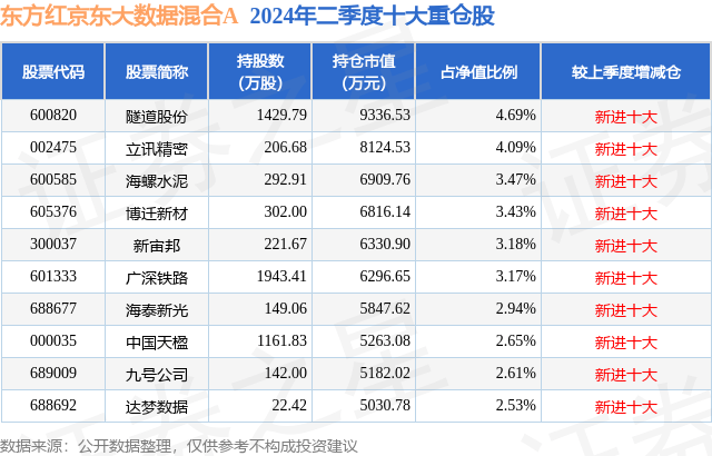 10月9日达梦数据跌8.83%，东方红京东大数据混合A基金重仓该股