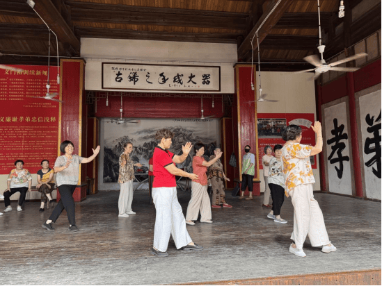 【全民健身】银湖管理处邓埠村开展“弘扬太极文化，乐享健康生活”太极拳健身培训活动