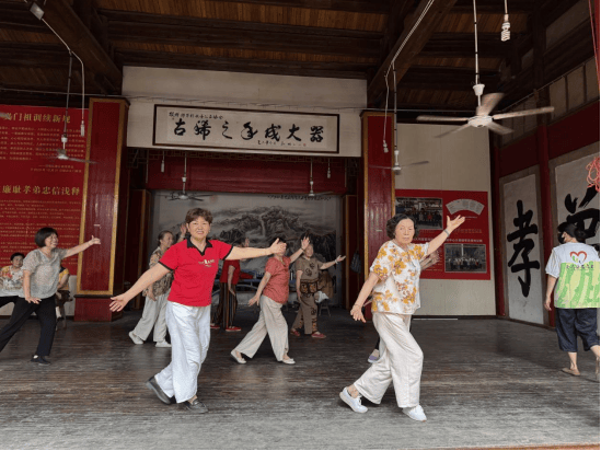 【全民健身】银湖管理处邓埠村开展“弘扬太极文化，乐享健康生活”太极拳健身培训活动