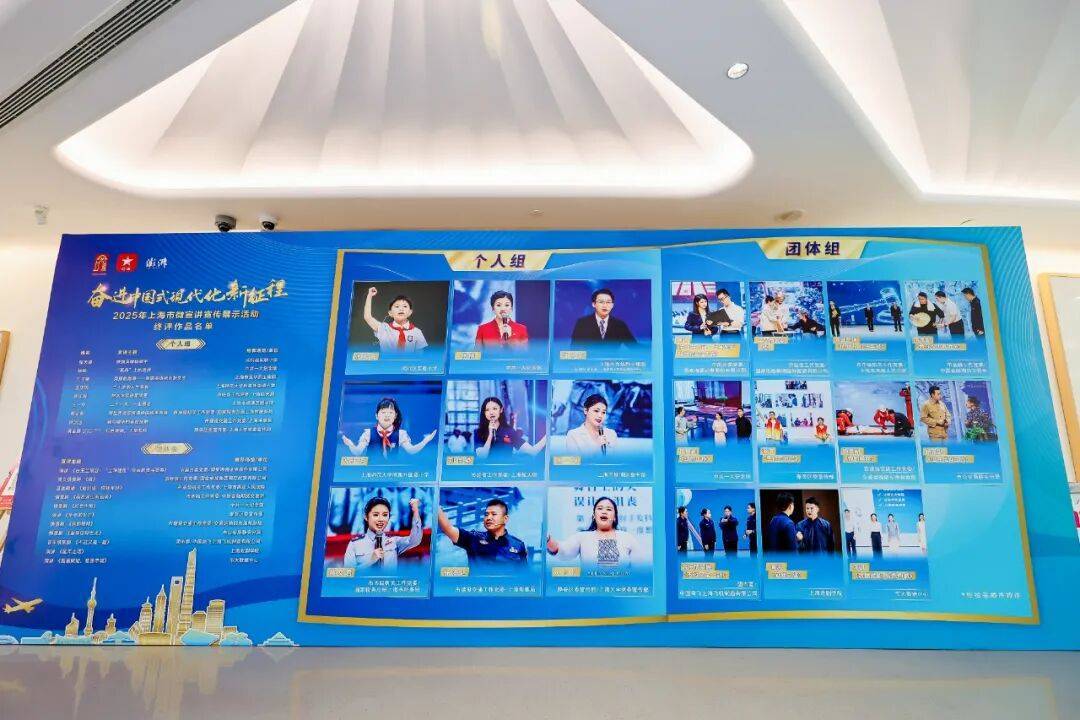 多元创新演绎时代强音!2025年上海市微宣讲宣传展示活动终评结果揭晓